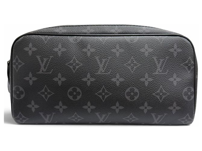 Louis Vuitton Monogram Eclipse Kulturbeutel Schwarz