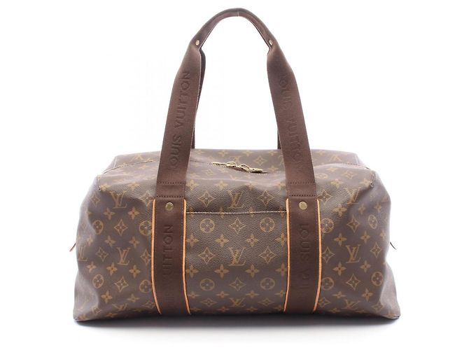 Sac Boston Louis Vuitton Weekender MM Monogram Marron Monogramme