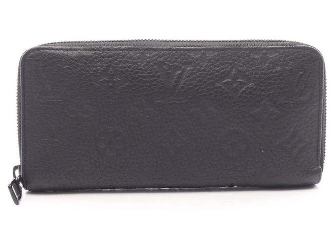 Cartera larga Louis Vuitton Negro Monograma