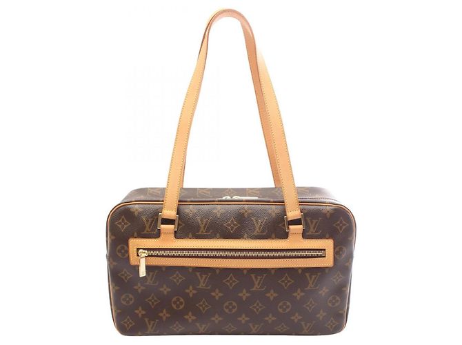 Sac à épaule Louis Vuitton Cite GM Monogram Marron Monogramme
