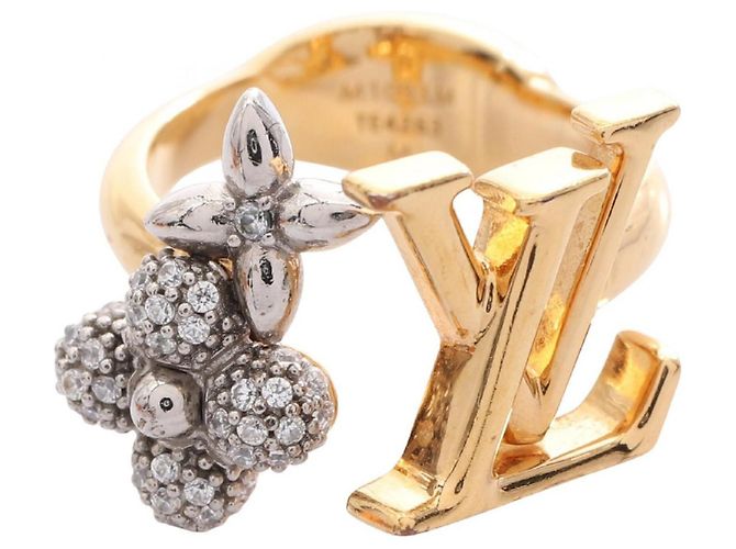 Bague Louis Vuitton LV Glam Doré