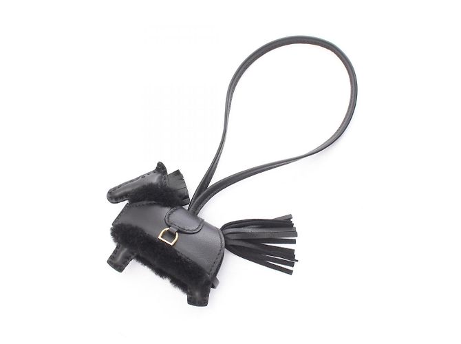 Hermès Hermes Rodeo PM So Black Handbag Charm Nero