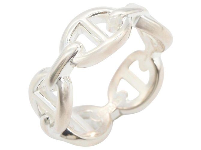 Hermès Hermes Enchainée PM Bandring Silber