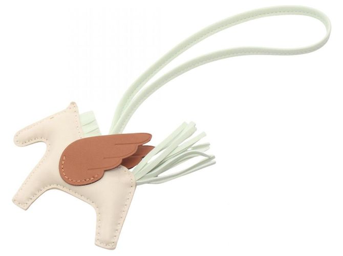 Hermès Hermes Rodeo Pegasus PM Handbag Charm Marrone Verde Crudo
