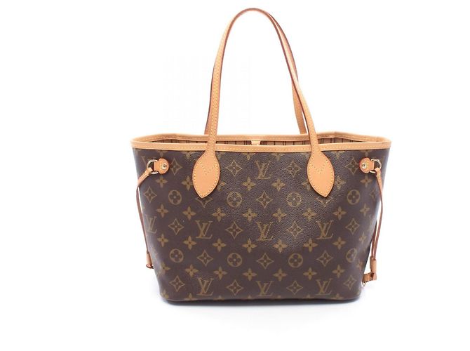 Louis Vuitton Neverfull PM Monogram Tote Bag Braun Monogramm