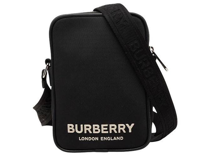 Borsa a tracolla Burberry Logo Paddy Nero