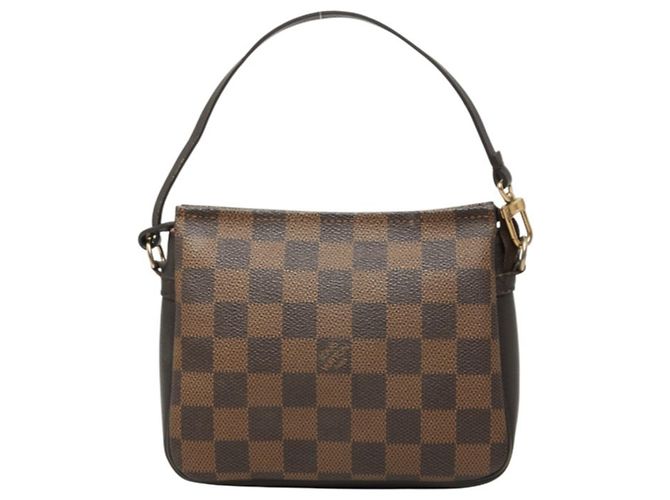 Louis Vuitton Damier Make-up Tasche Braun