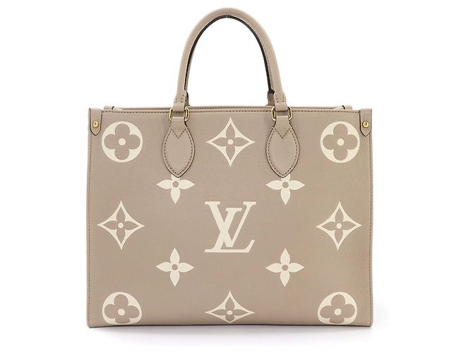 mala de mão Louis Vuitton Onthego MM Tote Multicor Monograma