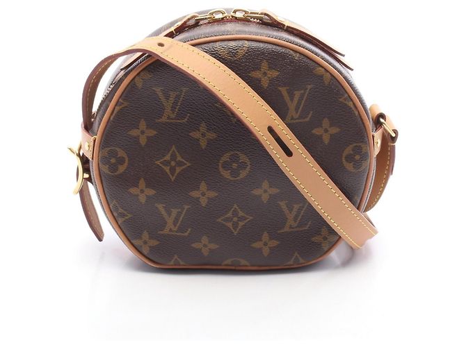 Bolsa Louis Vuitton Boite Chapeau Souple PM Marrom Monograma