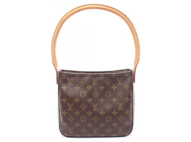 Bolsa de Ombro Louis Vuitton Looping MM Marrom Monograma