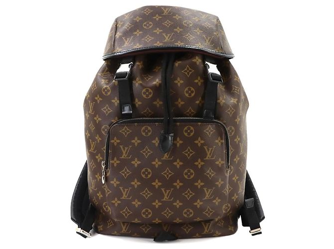 Louis Vuitton Monogram Macassar Zack Rucksack Braun Schwarz Monogramm