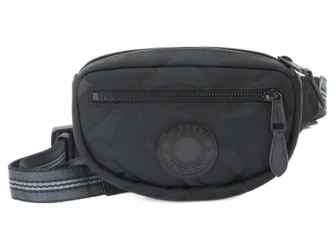 Sac Bandoulière Burberry Noir Polyester