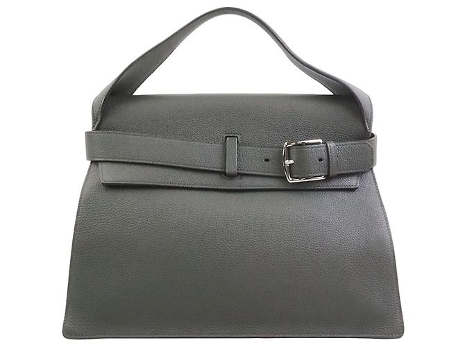 Hermès Green Clemence Etribelt Vert Vert olive
