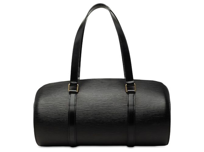 Louis Vuitton Black Epi Soufflot Noir