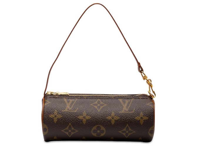 Louis Vuitton Brown Monogram Papillon Pochette Marrom