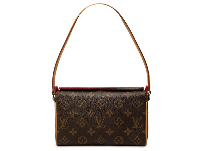 Louis Vuitton Brown Monogram Recital Marrom