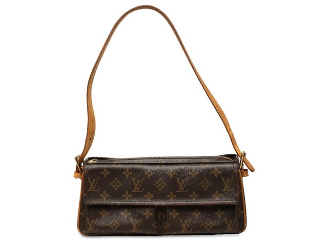 Louis Vuitton Brown Monogram Viva Cite MM Marron
