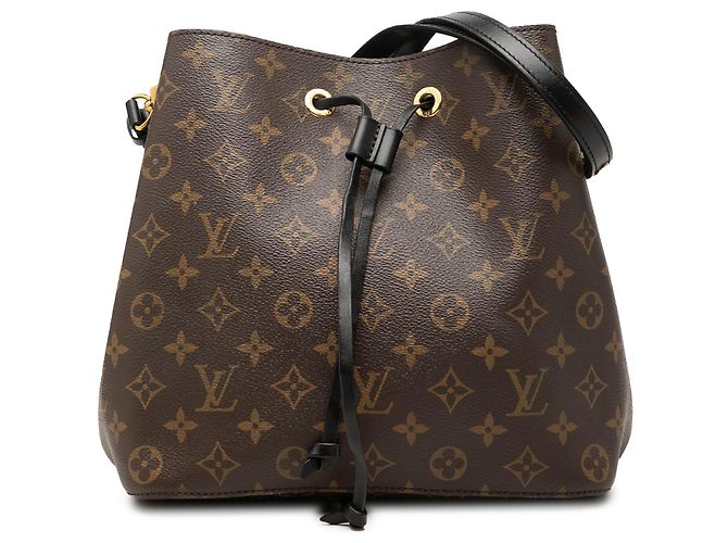 Néonoé Louis Vuitton Brown Monogram Neonoe MM Marrom
