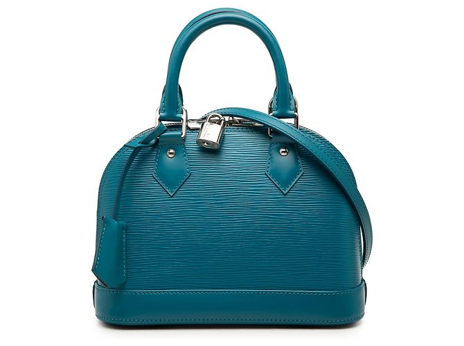 Louis Vuitton Blue Epi Alma BB