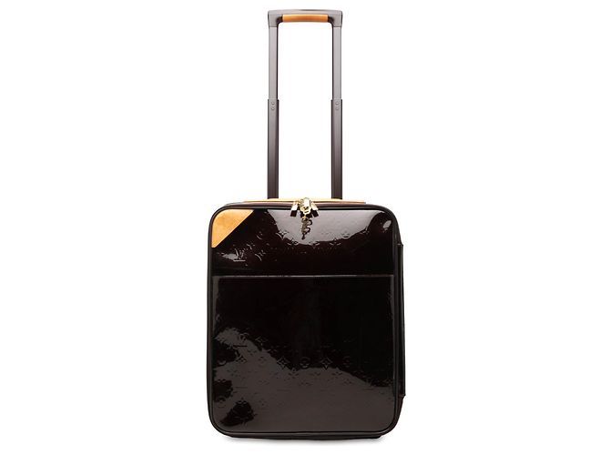 Louis Vuitton Purple Monogram Vernis Pegase 45 Roxo