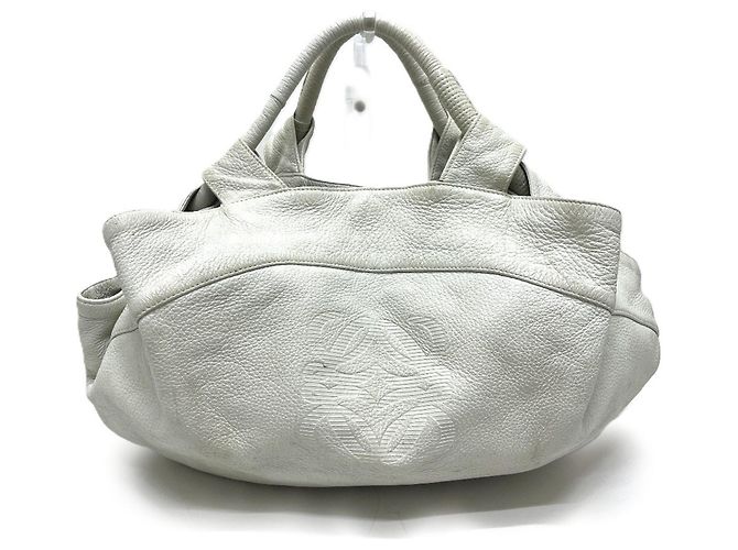 Sac cabas Loewe Anagram Nappa Aire Blanc