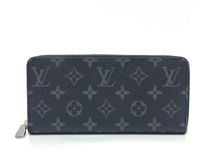 Louis Vuitton M11611 Zippy Wallet Black Monogram
