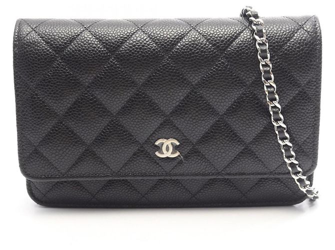 Borsa a tracolla Chanel Matelassé Nero