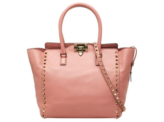 Borsa Valentino Rockstud Rosa