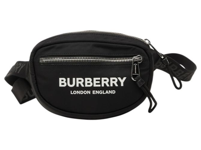 Borsa a tracolla Burberry Logo Print Nero