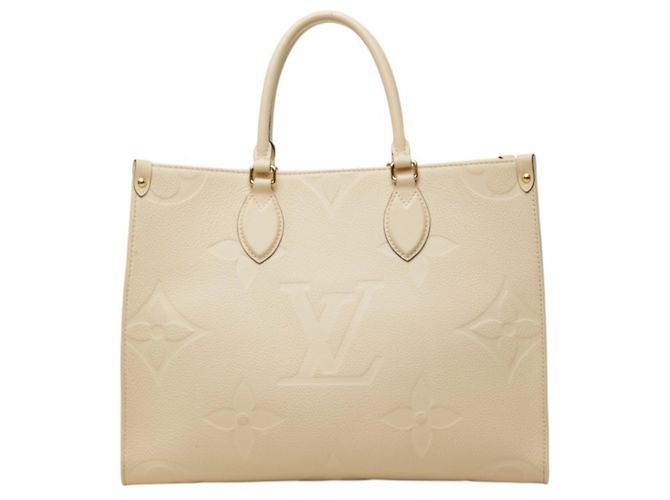 Bolsa Louis Vuitton Monogram Empreinte OnTheGo MM Cru Monograma