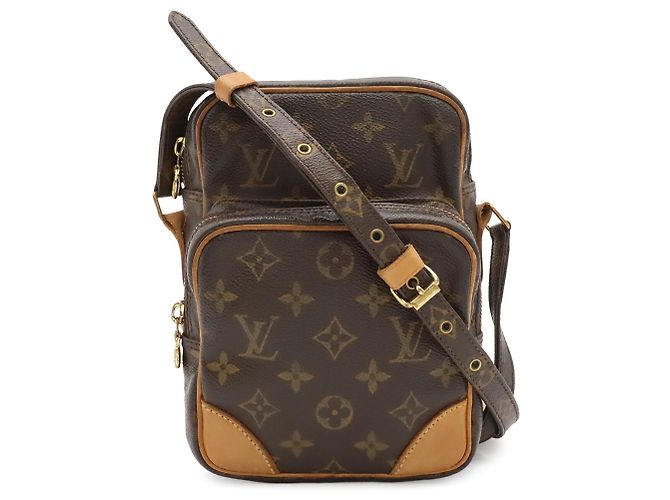 Sac à épaule Pochette Louis Vuitton Monogram Amazon Marron