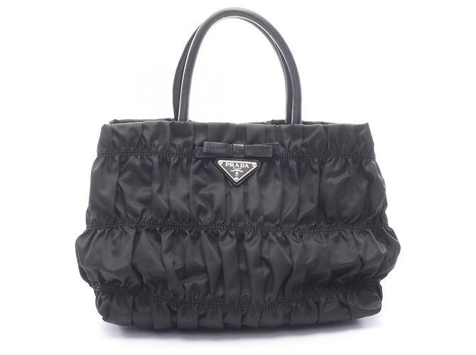 Borsa Prada TESSUTO GAUFRE Nero