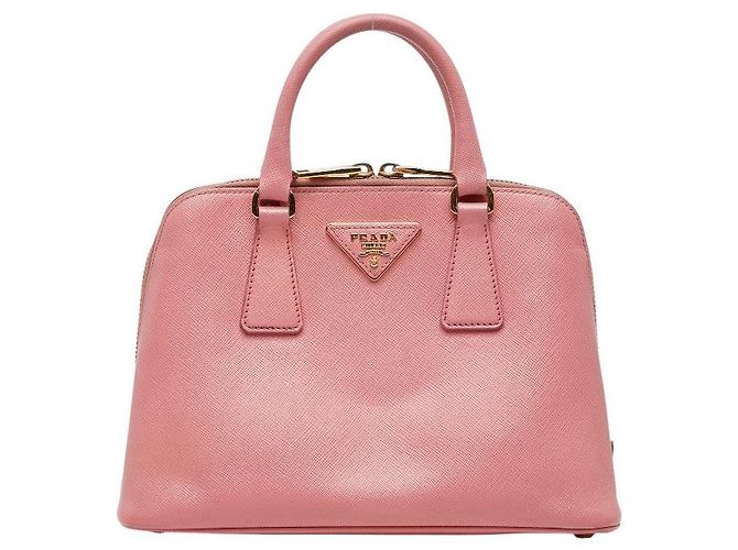 Bolso Prada Triangle Logo Rosa
