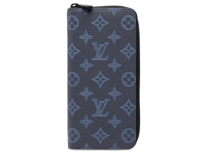 Carteira Zippy Vertical Louis Vuitton Azul