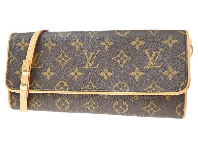 Louis Vuitton Twin Monogram Canvas GM Marrone