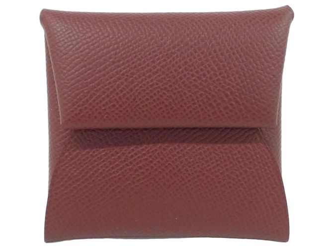 Hermès Monedero Hermes Bastia en Rouge H Roja