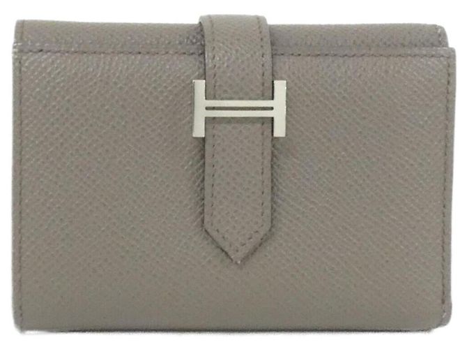Hermès Hermes Bearn Combination Verso Wallet Taupe
