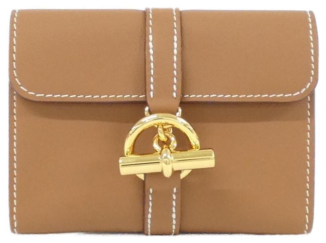 Hermès Portafoglio Compatto Hermes Glenan Marrone