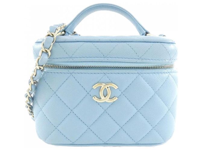Chanel AS3171 Handtasche Light Blue Hellblau