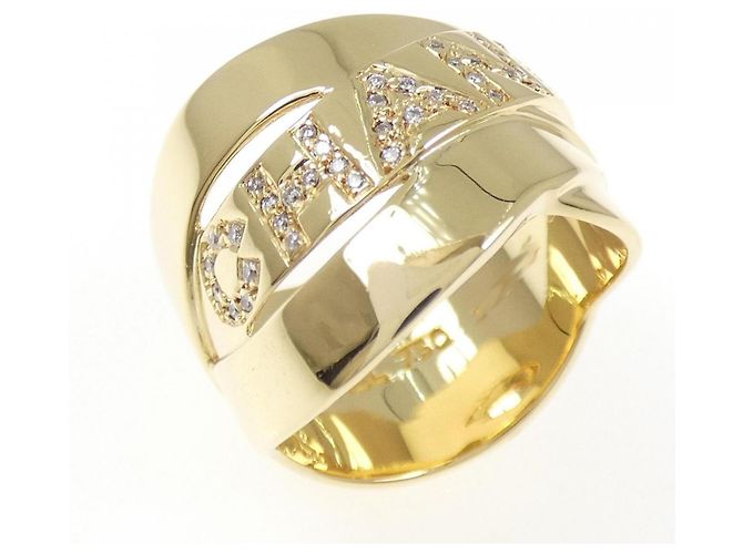 Chanel Bolduc Ring aus 18K Gelbgold mit Diamant