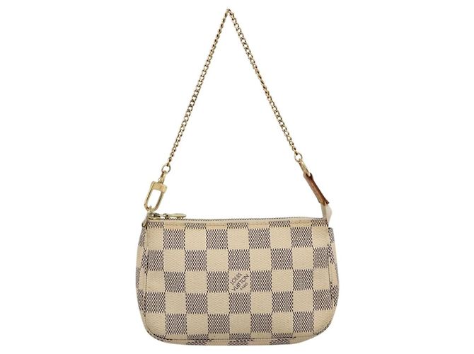 Louis Vuitton Pochette Accessoires Damier Mini Beige