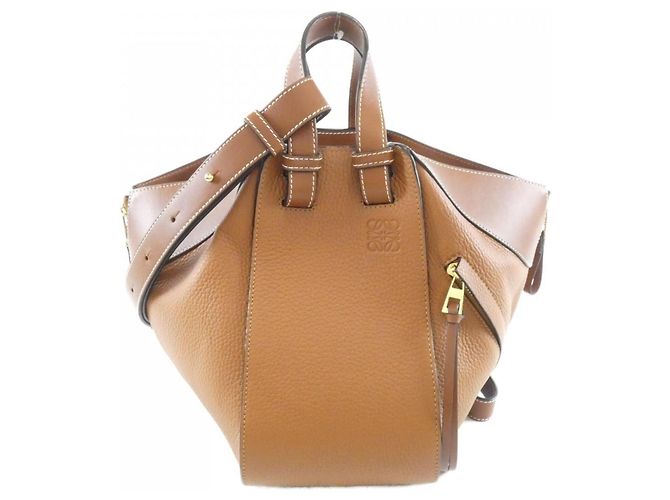 Borsa a tracolla Loewe Hammock Small 387 41VN60 Marrone
