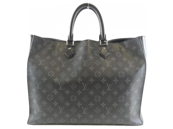 Bolso Louis Vuitton Monogram Eclipse Grand Sac Negro