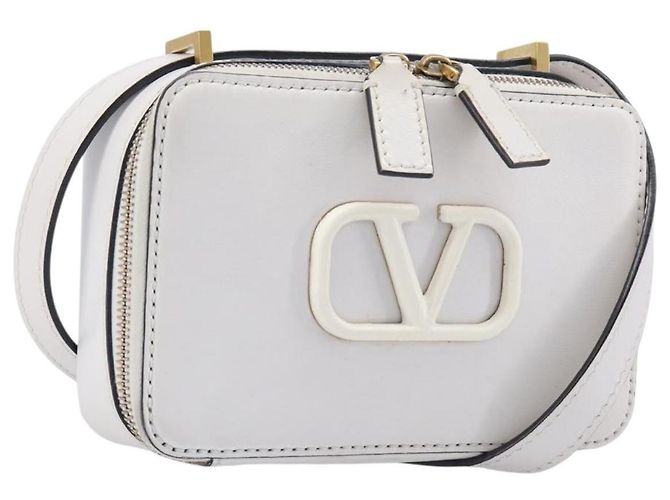 Valentino Garavani VSling Leather Small Branco