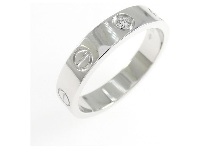 Cartier Mini Love 1P Ring in Weißgold