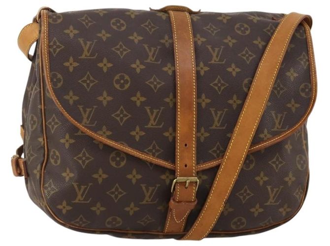 Louis Vuitton Saumur Monogram Canvas Marron