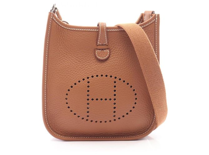 Hermès Bolsa de Ombro Hermes Evelyne TPM Amazon Marrom