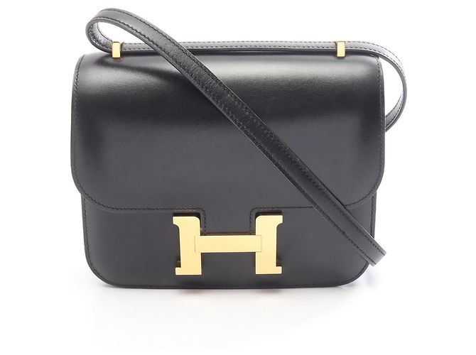 Hermès Borsa a tracolla Hermes Constance 3 Mini Nero