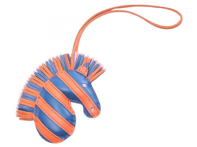 Hermès Hermes GIGI Savannah Charm Accessory Pink Blue Orange