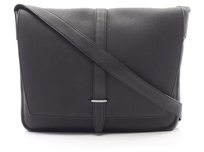 Hermès Hermes Steve Wright Schultertasche Schwarz